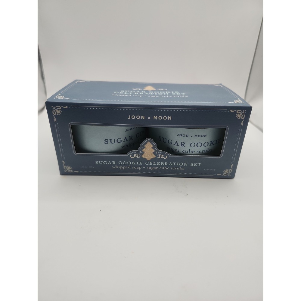 Joon x Moon Whipped Soap Sugar Cube & Scrub Celebration Set Cookie Exfoliant